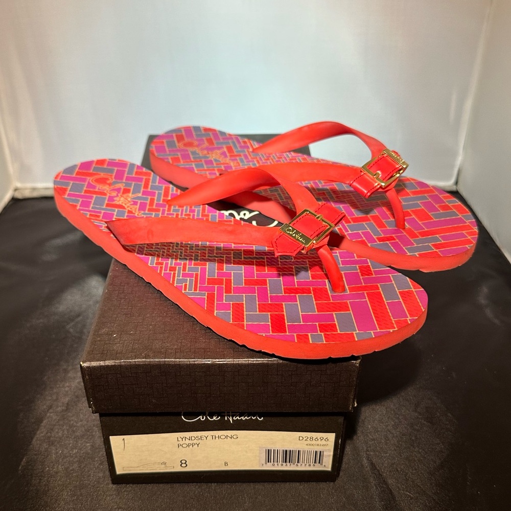 Coke Haan - Lyndsey Thong - Flip Flop - Size 8